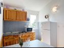 Apartments Mira - 10 m from beach: SA3(2), SA4(2), A5(2+2) Zaostrog - Riviera Makarska  - Apartment - A5(2+2): kitchen and dining room