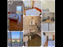 Apartments Mir - free parking: SA2(2), SA3(2), A4(2+2), A5(6+1) Zivogosce - Riviera Makarska  - Studio apartment - SA2(2): detail
