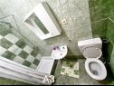 Apartments Mir - free parking: SA2(2), SA3(2), A4(2+2), A5(6+1) Zivogosce - Riviera Makarska  - Studio apartment - SA3(2): bathroom with toilet