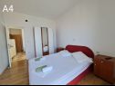 Apartments Mir - free parking: SA2(2), SA3(2), A4(2+2), A5(6+1) Zivogosce - Riviera Makarska  - Apartment - A4(2+2): bedroom