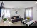 Apartments Beti comfort - 300m from beach A1(3+1) Betina - Island Murter  - Apartment - A1(3+1): living room