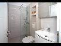 Apartments Nina - sea view family apartments SA1A(3), A1Donji(2+1), A3(6), A4(4+1), A5(6), A6(4) Celina Zavode - Riviera Omis  - Apartment - A1Donji(2+1): bathroom with toilet