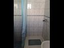 Apartments Boro - sea view SA1(3), SA2(3), SA3(3) Dugi Rat - Riviera Omis  - Studio apartment - SA3(3): bathroom with toilet