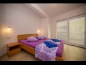 Apartments Saga 2 - with swimming pool A6(4+1), A7 (2+2), A8 (4+1) Lokva Rogoznica - Riviera Omis  - Apartment - A8 (4+1): bedroom