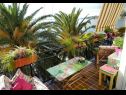 Apartments Nasta - 10 m from beach: A1(2+2), SA2(2), SA3(2) Omis - Riviera Omis  - Apartment - A1(2+2): terrace
