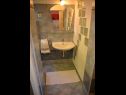 Apartments Nasta - 10 m from beach: A1(2+2), SA2(2), SA3(2) Omis - Riviera Omis  - Studio apartment - SA2(2): bathroom with toilet