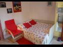 Apartments Nasta - 10 m from beach: A1(2+2), SA2(2), SA3(2) Omis - Riviera Omis  - Studio apartment - SA2(2): bedroom