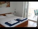 Apartments Ivo - sea view; A1(2+2), A3(2+2), A5(4), SA4(2+1), SA2(2+1) Pisak - Riviera Omis  - Apartment - A3(2+2): living room