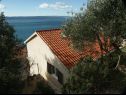 Apartments Mirja - only 50 m from sea: A1(2+2) Pisak - Riviera Omis  - house
