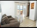 Apartments Mirja - only 50 m from sea: A1(2+2) Pisak - Riviera Omis  - Apartment - A1(2+2): living room