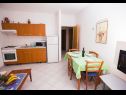 Apartments Sea View - 250 m from sea: A1 Grande(7+1), A2 Vila Jadrana(2+1) Suhi Potok - Riviera Omis  - Apartment - A2 Vila Jadrana(2+1): kitchen and dining room