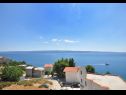 Apartments Sea View - 250 m from sea: A1 Grande(7+1), A2 Vila Jadrana(2+1) Suhi Potok - Riviera Omis  - Apartment - A2 Vila Jadrana(2+1): view