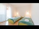 Apartments Jope - 60 m from beach: A1(4), A2(4), A3(4+2), A4(6+1), A5(4), A6(2), A7(2+1), A8(2+1), SA9(2), SA10(2), SA11(2) Stara Novalja - Island Pag  - Apartment - A4(6+1): bedroom