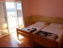 Apartments Jope - 60 m from beach: A1(4), A2(4), A3(4+2), A4(6+1), A5(4), A6(2), A7(2+1), A8(2+1), SA9(2), SA10(2), SA11(2) Stara Novalja - Island Pag  - Apartment - A8(2+1): bedroom