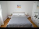 Apartments Ana - great location, near the beach A1(9), A2(4) Vlasici - Island Pag  - Apartment - A1(9): bedroom