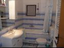 Apartments Mirko - 100m from beach: A1(4+3), A2(4+1) Ugrinic - Island Pasman  - Apartment - A1(4+3): bathroom with toilet