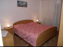 Apartments Mirko - 100m from beach: A1(4+3), A2(4+1) Ugrinic - Island Pasman  - Apartment - A1(4+3): bedroom