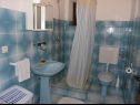 Apartments Mirko - 100m from beach: A1(4+3), A2(4+1) Ugrinic - Island Pasman  - Apartment - A2(4+1): bathroom with toilet