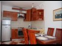 Apartments Pero - 50 m from sea : A1 Ljiljana(4), SA2(2), A3 Lea(2) Banjol - Island Rab  - Apartment - A1 Ljiljana(4): kitchen and dining room
