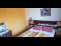 Apartments Miljenko - 150 m from beach: A2(2+1) Banjol - Island Rab  - Apartment - A2(2+1): bedroom
