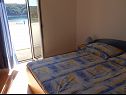 Apartments Ren - 150 m from beach: A3(2+1) Kampor - Island Rab  - Apartment - A3(2+1): bedroom