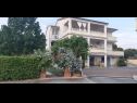 Apartments Robi- swimming pool and beautiful garden A1-žuti(5), A2-crveni(5), A3(3+1) Kampor - Island Rab  - house