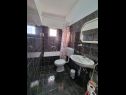 Apartments Gold - sea view: A1(2+2) Palit - Island Rab  - Apartment - A1(2+2): bathroom with toilet