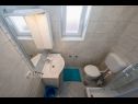 Apartments Coastal home - 10 m from the sea: A1(4+1), A2(2), A3(2+2), A4(4+1), A5(4+1) Supetarska Draga - Island Rab  - Apartment - A1(4+1): bathroom with toilet