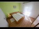 Apartments Coastal home - 10 m from the sea: A1(4+1), A2(2), A3(2+2), A4(4+1), A5(4+1) Supetarska Draga - Island Rab  - Apartment - A2(2): bedroom