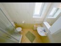 Apartments Coastal home - 10 m from the sea: A1(4+1), A2(2), A3(2+2), A4(4+1), A5(4+1) Supetarska Draga - Island Rab  - Apartment - A2(2): bathroom with toilet