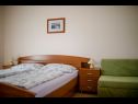 Apartments Coastal home - 10 m from the sea: A1(4+1), A2(2), A3(2+2), A4(4+1), A5(4+1) Supetarska Draga - Island Rab  - Apartment - A4(4+1): bedroom