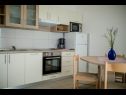 Apartments Coastal home - 10 m from the sea: A1(4+1), A2(2), A3(2+2), A4(4+1), A5(4+1) Supetarska Draga - Island Rab  - Apartment - A4(4+1): kitchen and dining room