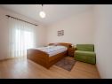 Apartments Coastal home - 10 m from the sea: A1(4+1), A2(2), A3(2+2), A4(4+1), A5(4+1) Supetarska Draga - Island Rab  - Apartment - A4(4+1): bedroom