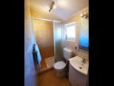 Apartments Tiho - 300 m from sea: A1(2), A2(4+2), A3(2) Supetarska Draga - Island Rab  - Apartment - A1(2): bathroom with toilet