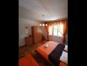 Apartments Tiho - 300 m from sea: A1(2), A2(4+2), A3(2) Supetarska Draga - Island Rab  - Apartment - A2(4+2): bedroom