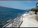 Apartments Toma - 5m from the sea with parking: A1(2+2), A2(2+2), SA3(2) Lukovo Sugarje - Riviera Senj  - common terrace