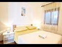 Apartments Sealine - 60m from the sea : A1(4), A2(2) Cove Kanica (Rogoznica) - Riviera Sibenik  - Apartment - A1(4): bedroom