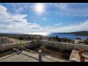 Apartments Sealine - 60m from the sea : A1(4), A2(2) Cove Kanica (Rogoznica) - Riviera Sibenik  - Apartment - A1(4): terrace view (house and surroundings)