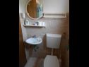 Apartments Nadica - sea view: A1(2+1), A2(2+1), A4(4) Cove Kanica (Rogoznica) - Riviera Sibenik  - Apartment - A1(2+1): bathroom with toilet