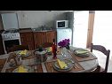 Apartments Neva - 150m from sea: A1(6), A2(6) Primosten - Riviera Sibenik  - Apartment - A2(6): dining room