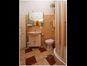 Apartments Elvi - amazing position & parking: A1 mali(2+1), A2(2+2), A3(4+1), A4 gornji(4+1), A5(2+1) Primosten - Riviera Sibenik  - Apartment - A1 mali(2+1): bathroom with toilet