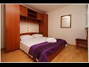 Apartments Elvi - amazing position & parking: A1 mali(2+1), A2(2+2), A3(4+1), A4 gornji(4+1), A5(2+1) Primosten - Riviera Sibenik  - Apartment - A2(2+2): bedroom