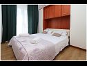 Apartments Elvi - amazing position & parking: A1 mali(2+1), A2(2+2), A3(4+1), A4 gornji(4+1), A5(2+1) Primosten - Riviera Sibenik  - Apartment - A4 gornji(4+1): bedroom