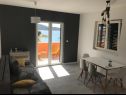 Apartments Delfin - sea view: A3(2+2), A4(2+2) Sepurine (Island Prvic) - Riviera Sibenik  - Apartment - A3(2+2): living room