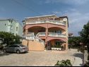 Apartments Jak - parking and BBQ: A1(2), A2(2), A3(4) Vodice - Riviera Sibenik  - house