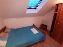 Apartments Budi - near sandy beach A1(4), A2(4), A3(4) Vodice - Riviera Sibenik  - Apartment - A3(4): bedroom