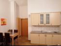 Apartments Maca - seaview & private parking: A1(2+1), A2(3+1), A3(3+2), SA4(2), A5(3+1), A6(3+2), SA7(2) Zablace - Riviera Sibenik  - Apartment - A5(3+1): kitchen and dining room
