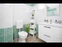 Apartments Tatja - 2 bedroom apartment: A1(4+1) Necujam - Island Solta  - Apartment - A1(4+1): bathroom with toilet