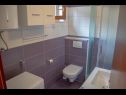 Apartments Daira - great location A1(2), A2(2), A3(4) Stomorska - Island Solta  - Apartment - A3(4): bathroom with toilet