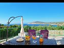 Holiday home Željko - sea view H(4+2) Drvenik Mali (Island Drvenik Mali) - Riviera Trogir  - Croatia - H(4+2): terrace